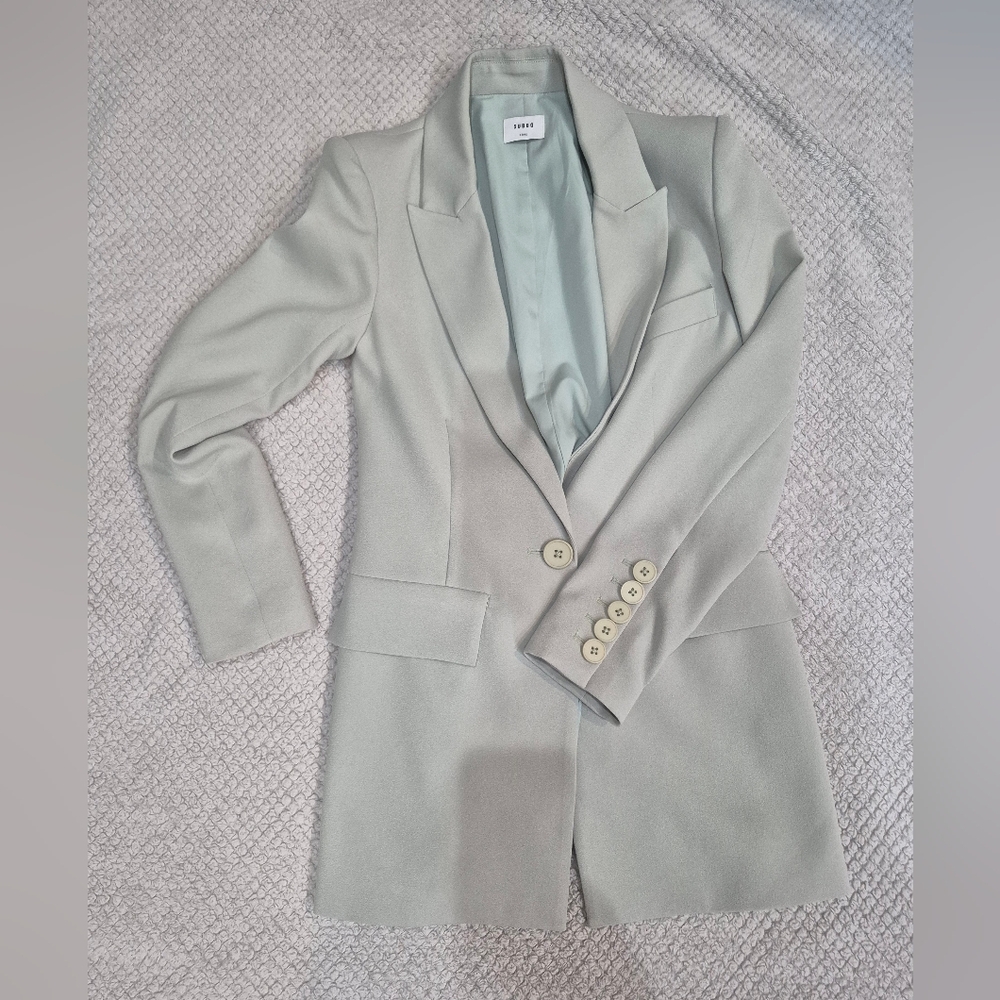 SUBOO Trousers with Coordinating Tailored Blazer Size XS - Picture 3 of 6